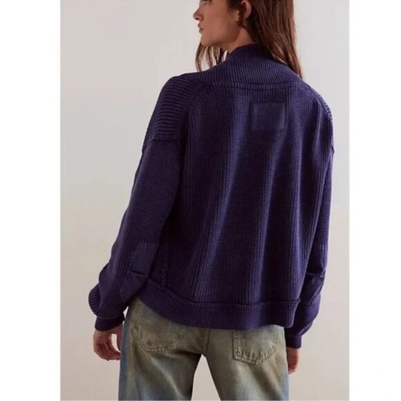 NWOT Free People Worn Through Surplus Cardi size- MEDIUM - Picture 2 of 5